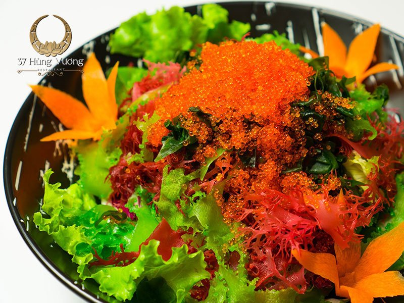 Salad rong biển trứng cua Nhật - Món ngon cho tiệc khai xuân