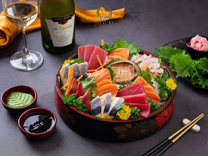 Sashimi tổng hợp - Món ngon cho bữa tiệc lưu động hoàn hảo