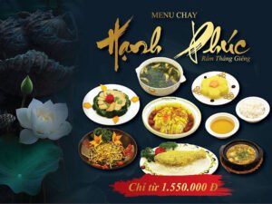 Thực đơn món chay tròn vị cho bữa tiệc tại gia