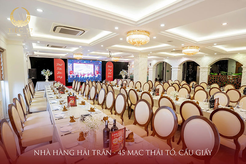 Hệ thống đặt tiệc dịp đại lễ