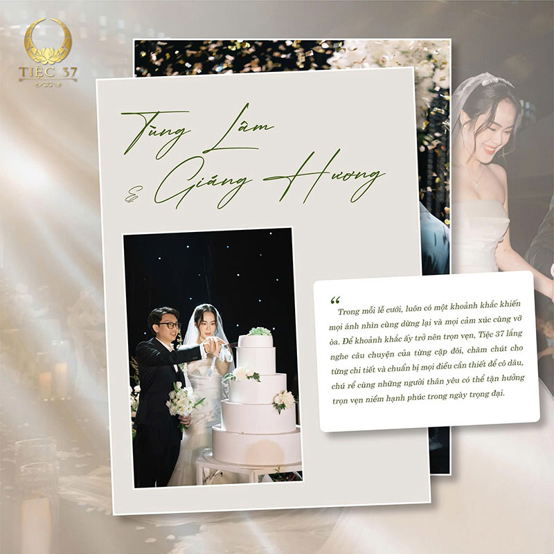 Khoảnh khắc ngày cưới - nơi những cảm xúc đẹp được lưu giữ theo cách riêng