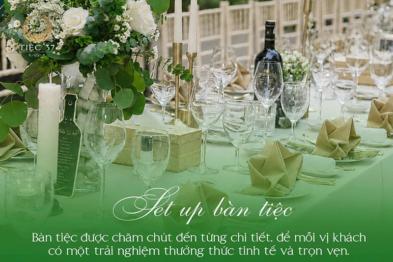 Tiệc 37 - Kiến tạo những điểm chạm đáng nhớ trong ngày trọng đại