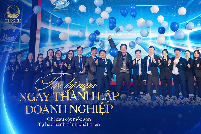 Tiệc kỷ niệm ngày thành lập doanh nghiệp
